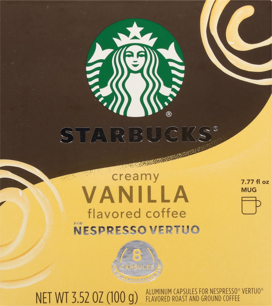 slide 4 of 12, Starbucks by Nespresso Vertuo Line Creamy Vanilla 8 ct, 8 ct