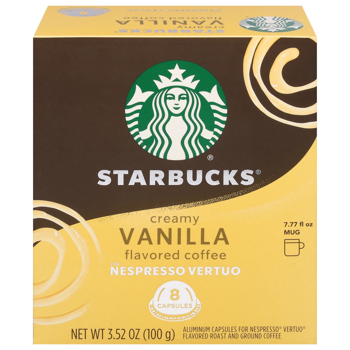 slide 8 of 12, Starbucks by Nespresso Vertuo Line Creamy Vanilla 8 ct, 8 ct