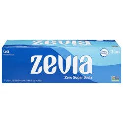 Zevia Cola Zero Calorie Soda - 144 fl oz
