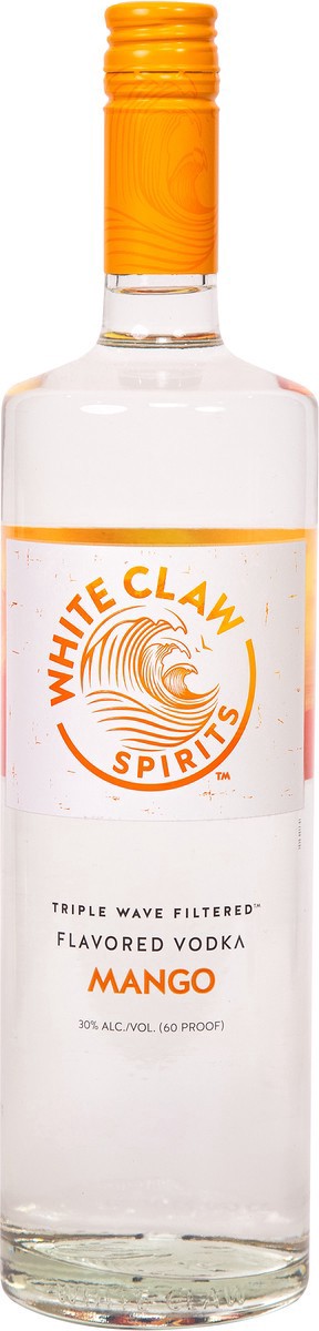 slide 5 of 10, White Claw Spirits Mango Flavored Vodka, 1L Bottle, 30% ABV, lt