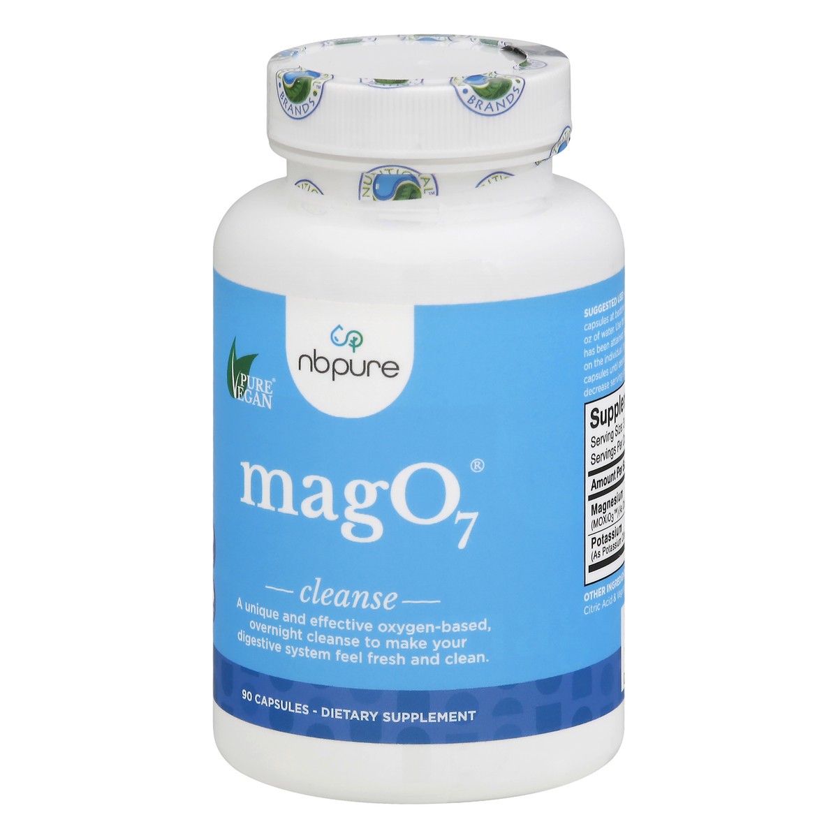 slide 9 of 9, NBPure Cleanse MagO7 90 Capsules, 90 ct