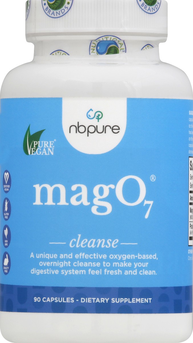 slide 6 of 9, NBPure Cleanse MagO7 90 Capsules, 90 ct
