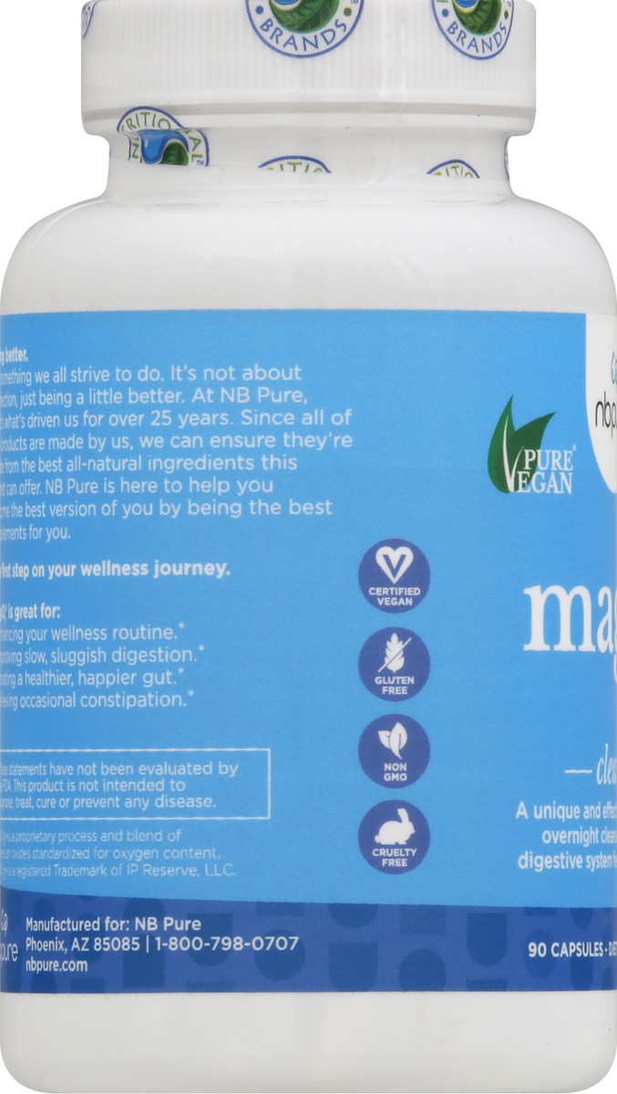 slide 5 of 9, NBPure Cleanse MagO7 90 Capsules, 90 ct