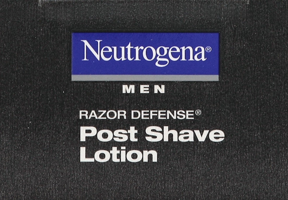 slide 5 of 5, NEUTROGENA Men RAZOR DEFENSE Post Shave Lotion, 2.5 Fl. Oz, 2.5 oz