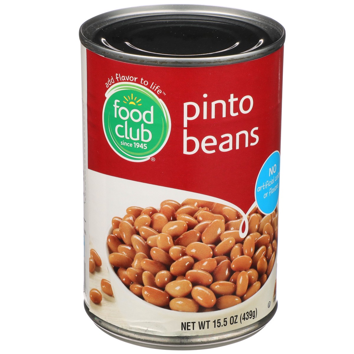 slide 2 of 9, Food Club Pinto Beans Can, 15.5 oz