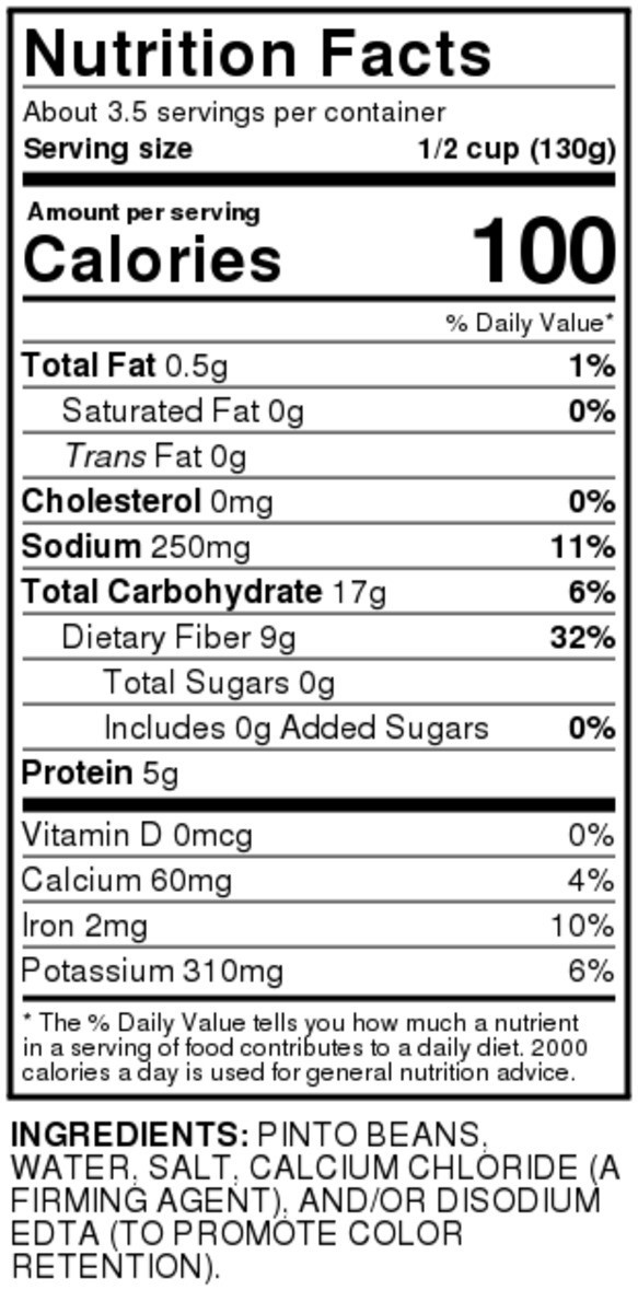 slide 4 of 9, Food Club Pinto Beans Can, 15.5 oz