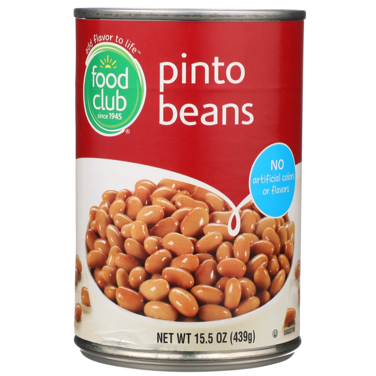 slide 8 of 9, Food Club Pinto Beans Can, 15.5 oz