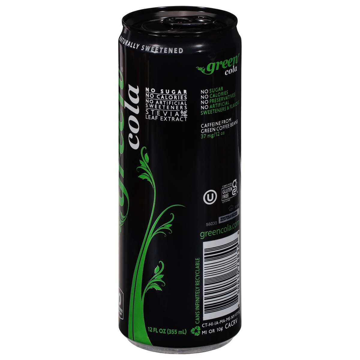 slide 2 of 9, Green Cola Cola - 12 fl oz, 12 fl oz