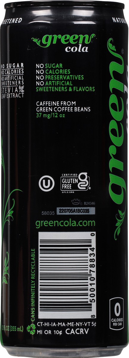 slide 5 of 9, Green Cola Cola - 12 fl oz, 12 fl oz