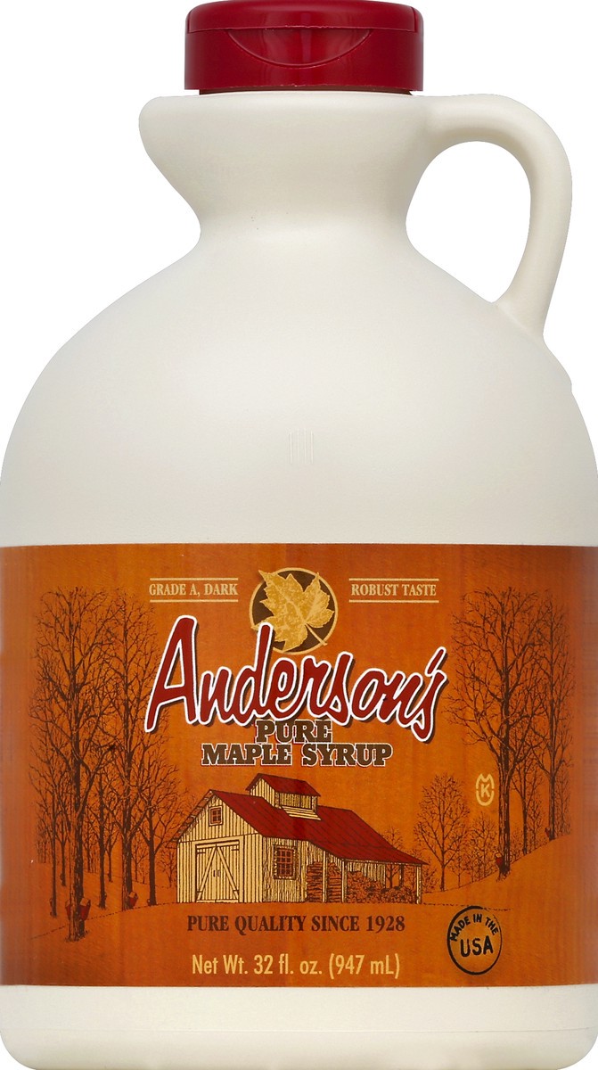 slide 2 of 2, Anderson's Maple Syrup 32 oz, 32 oz