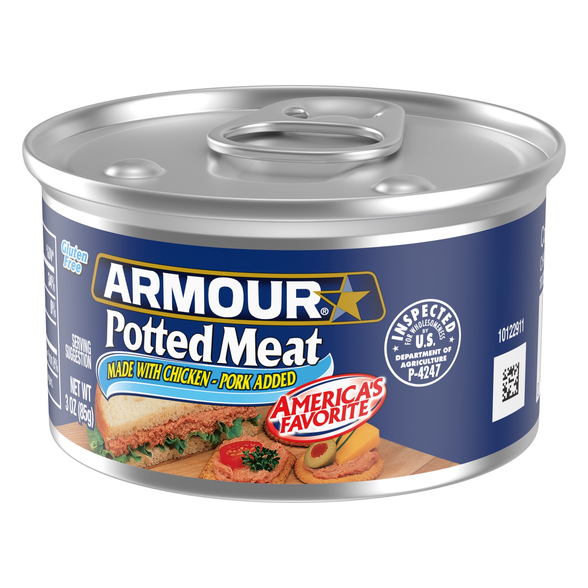 slide 5 of 5, Armour Potted Meat, 3 oz