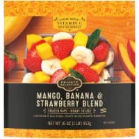 Private Selection Banana, Strawberry And Mango Frozen Fruit Blend