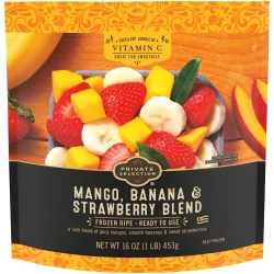 Private Selection Banana, Strawberry And Mango Frozen Fruit Blend