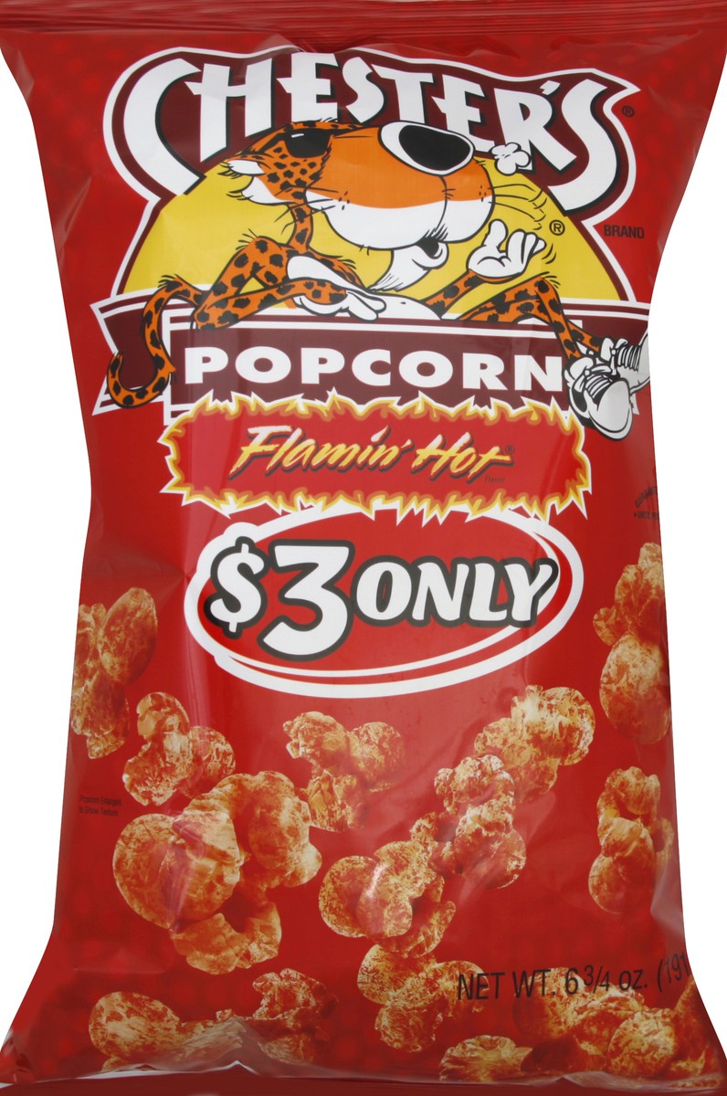 slide 5 of 6, Chester's Flamin Hot Popcorn, 6.75 oz