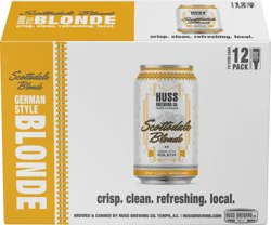 Huss Brewing Scottsdale Blonde Ale
