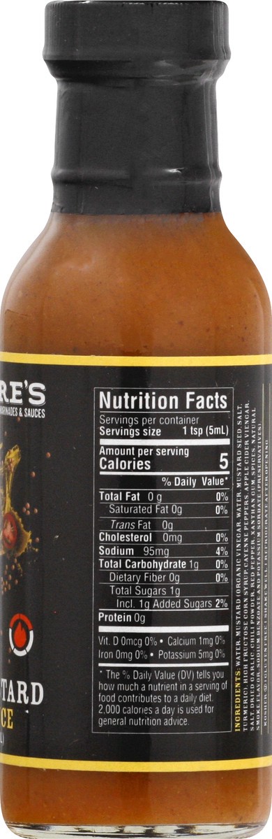 slide 4 of 9, Moore's Spicy Mustard Hot Sauce 6 oz, 6 oz