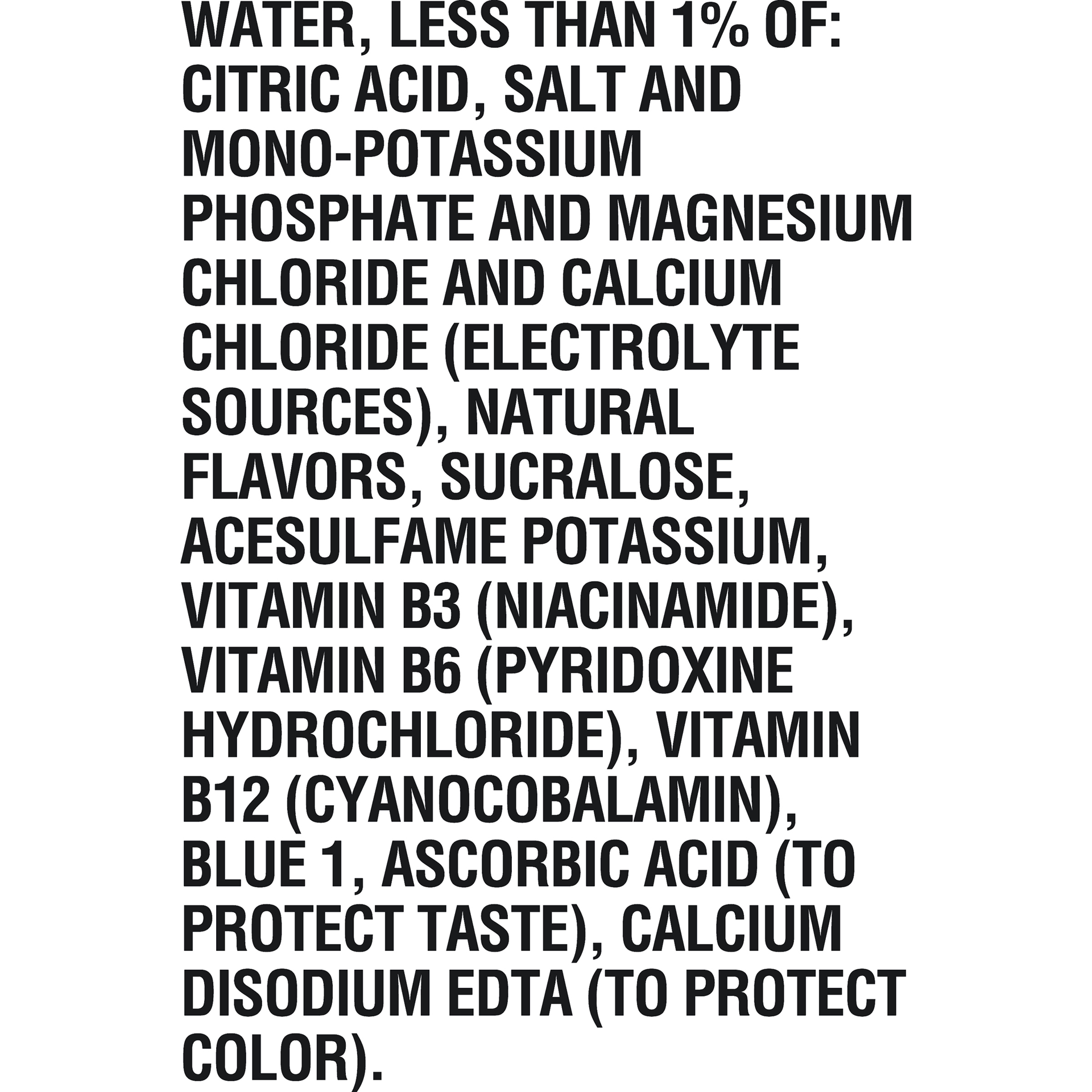 slide 2 of 3, POWERADE Zero Sugar Mixed Berry, ION4 Electrolyte Enhanced Fruit Flavored Zero Sugar Zero Calorie Sports Drink w/ Vitamins B3, B6, and B12, Replenish Sodium, Calcium, Potassium, Magnesium- 144 fl oz, 144 fl oz