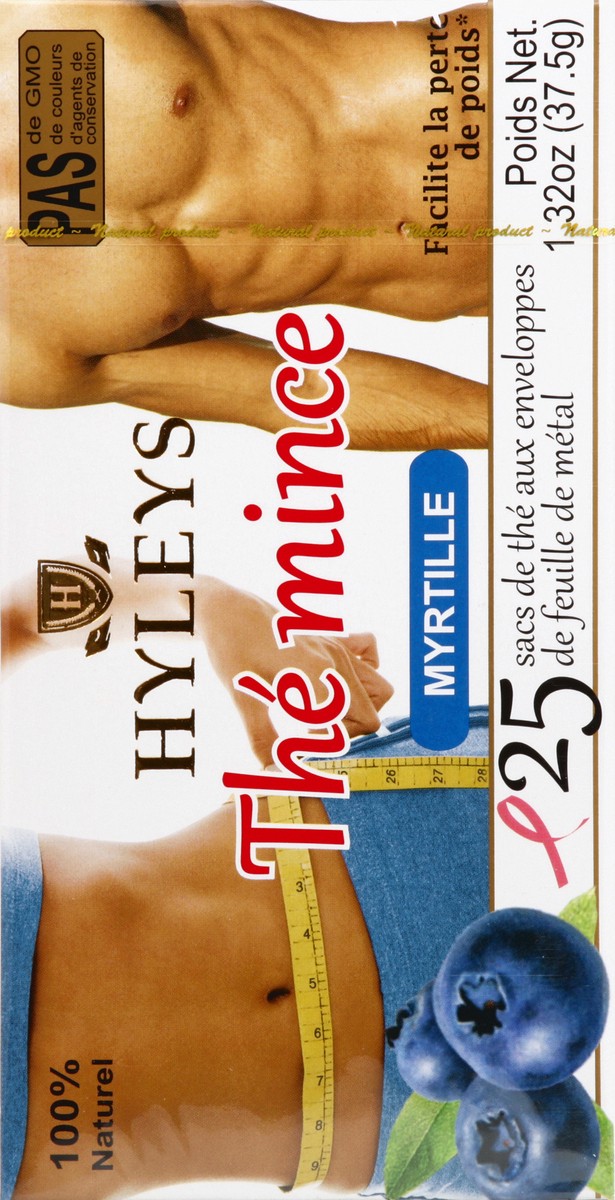 slide 5 of 5, Hyleys Slim Tea - 25 ct, 25 ct