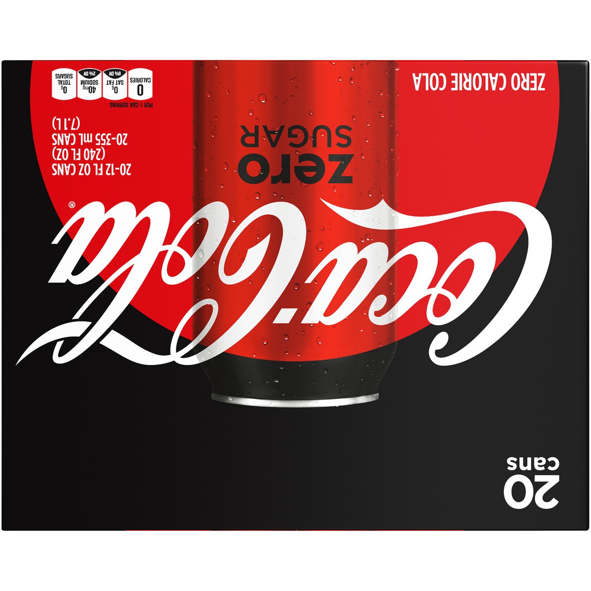 slide 3 of 7, Coca-Cola Soft Drink - 20 ct, 20 ct; 12 fl oz