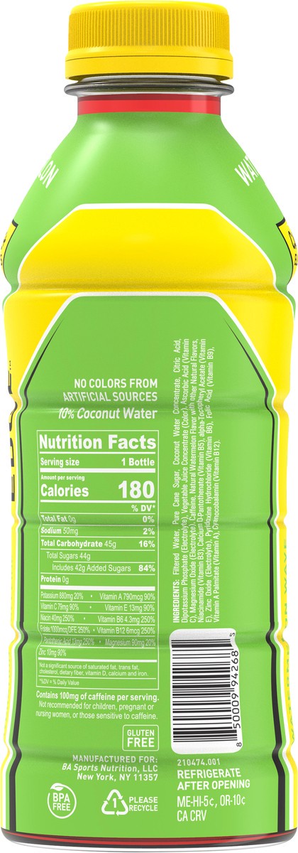 slide 11 of 11, BODYARMOR EDGE Watermelon Wave - 20.2 fl oz, 20.2 fl oz