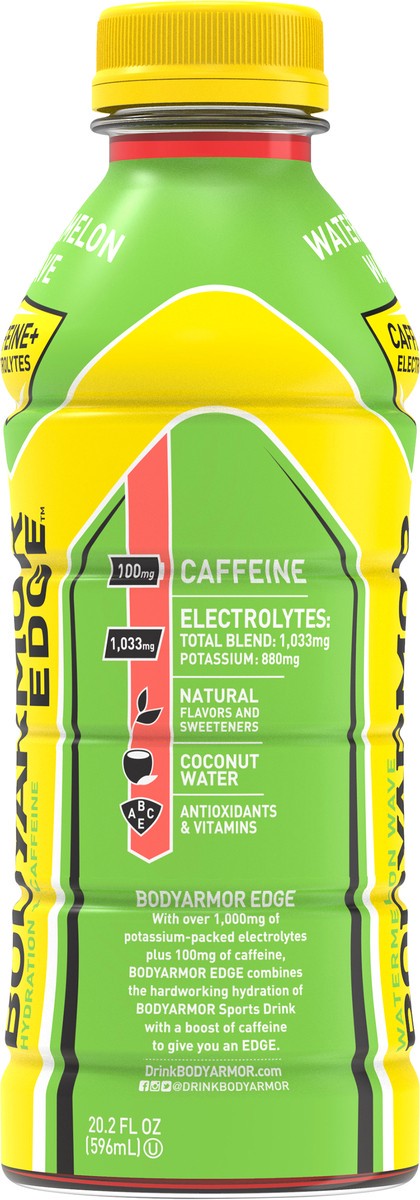slide 10 of 11, BODYARMOR EDGE Watermelon Wave - 20.2 fl oz, 20.2 fl oz