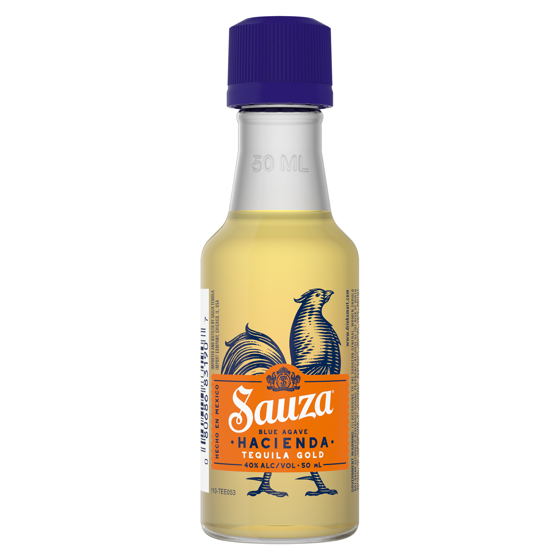 slide 3 of 4, Tres Generaciones Sauza Hacienda Gold Tequila 50 ml, 50 ml