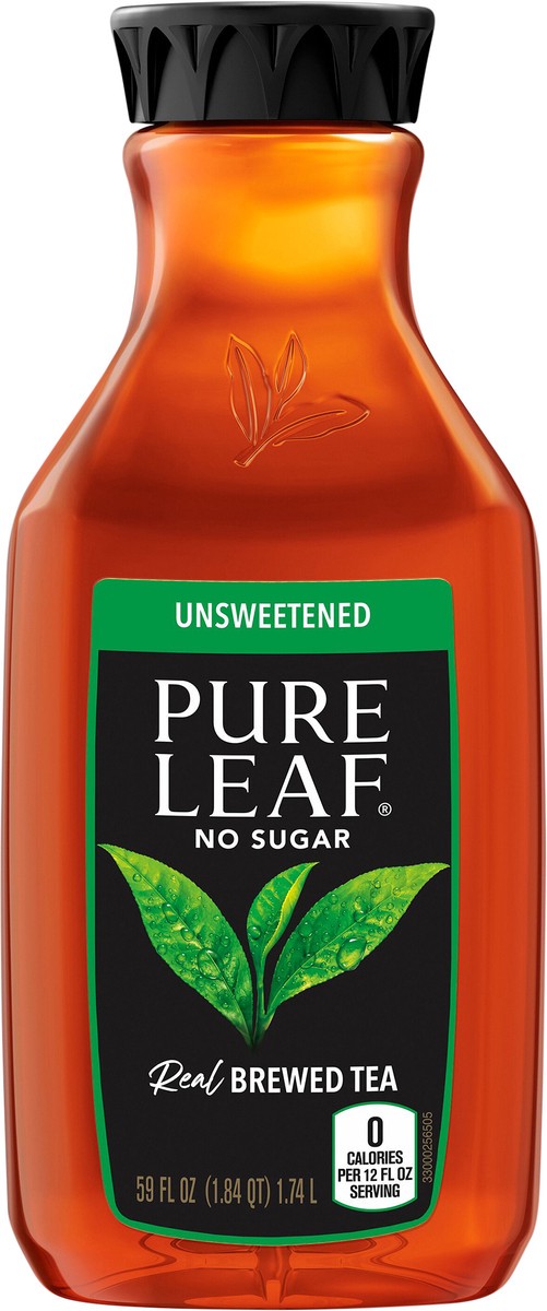 slide 3 of 5, Pure Leaf Unsweetened Iced Tea - 59 fl oz, 
