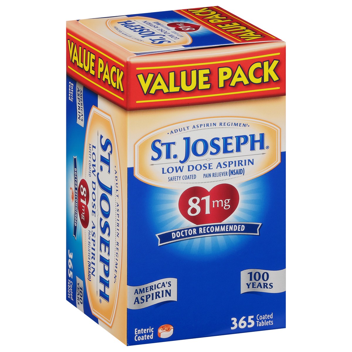 slide 8 of 9, St. Joseph Aspirin, 365 ct