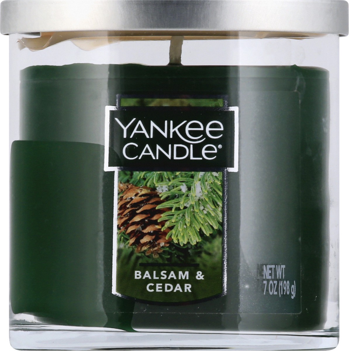 slide 1 of 8, Yankee Candle Balsam & Cedar Candle 7 oz, 7 oz