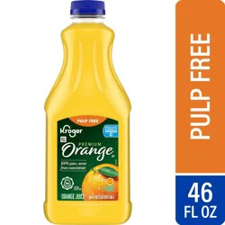 Kroger Premium Pulp Free Orange Juice, 46 fl oz