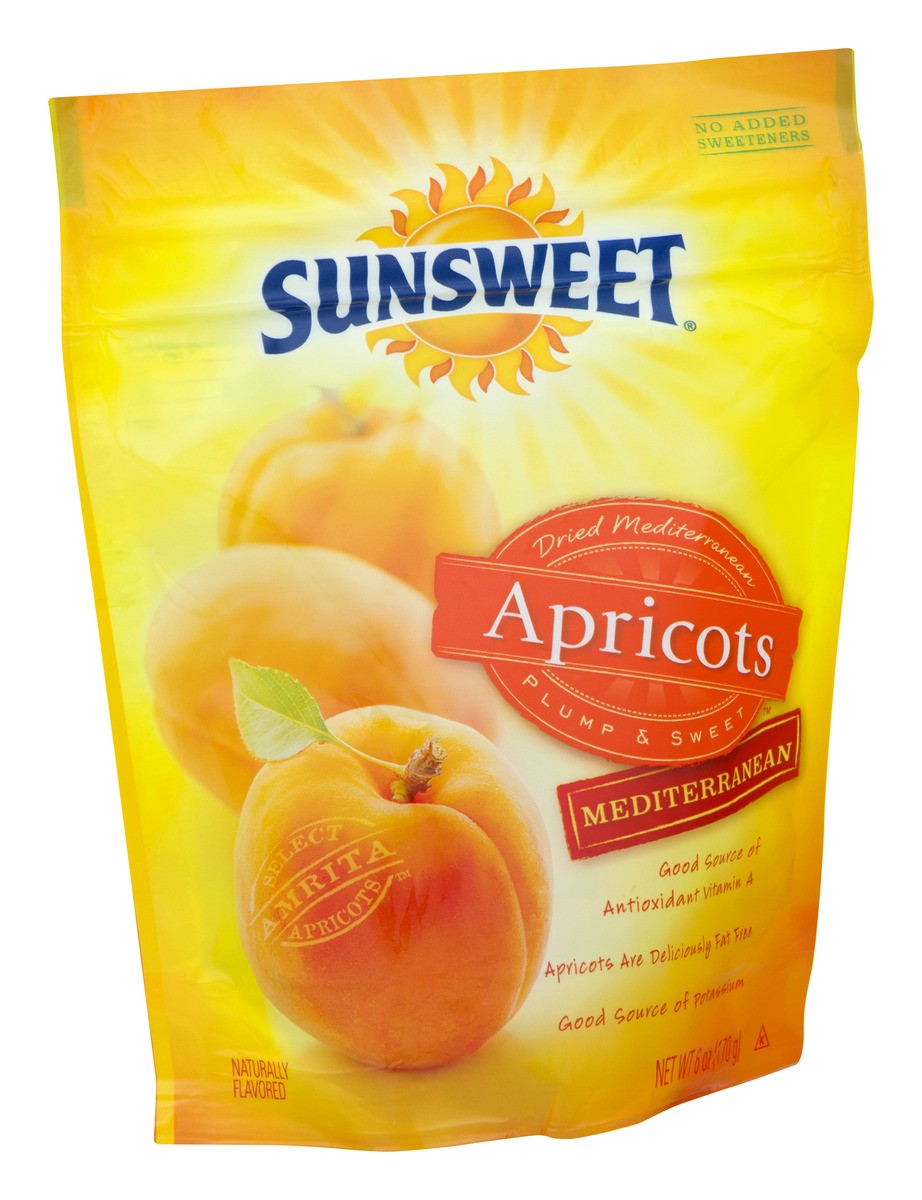 slide 4 of 11, Sunsweet Mediterranean Plump & Sweet Apricots 6 oz, 6 oz