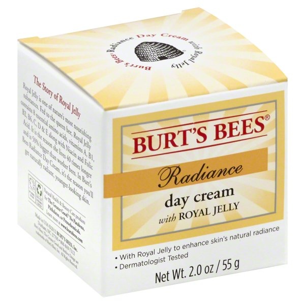 slide 1 of 1, Burt's Bees Radiance Day Cream, 2 oz