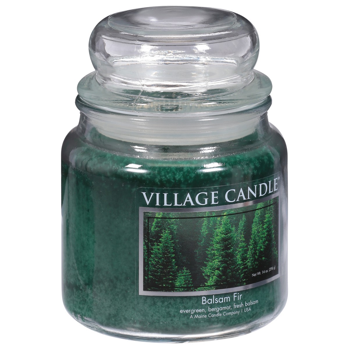 slide 5 of 9, Village Candle Jar Candle Balsam Fir, 1 ct