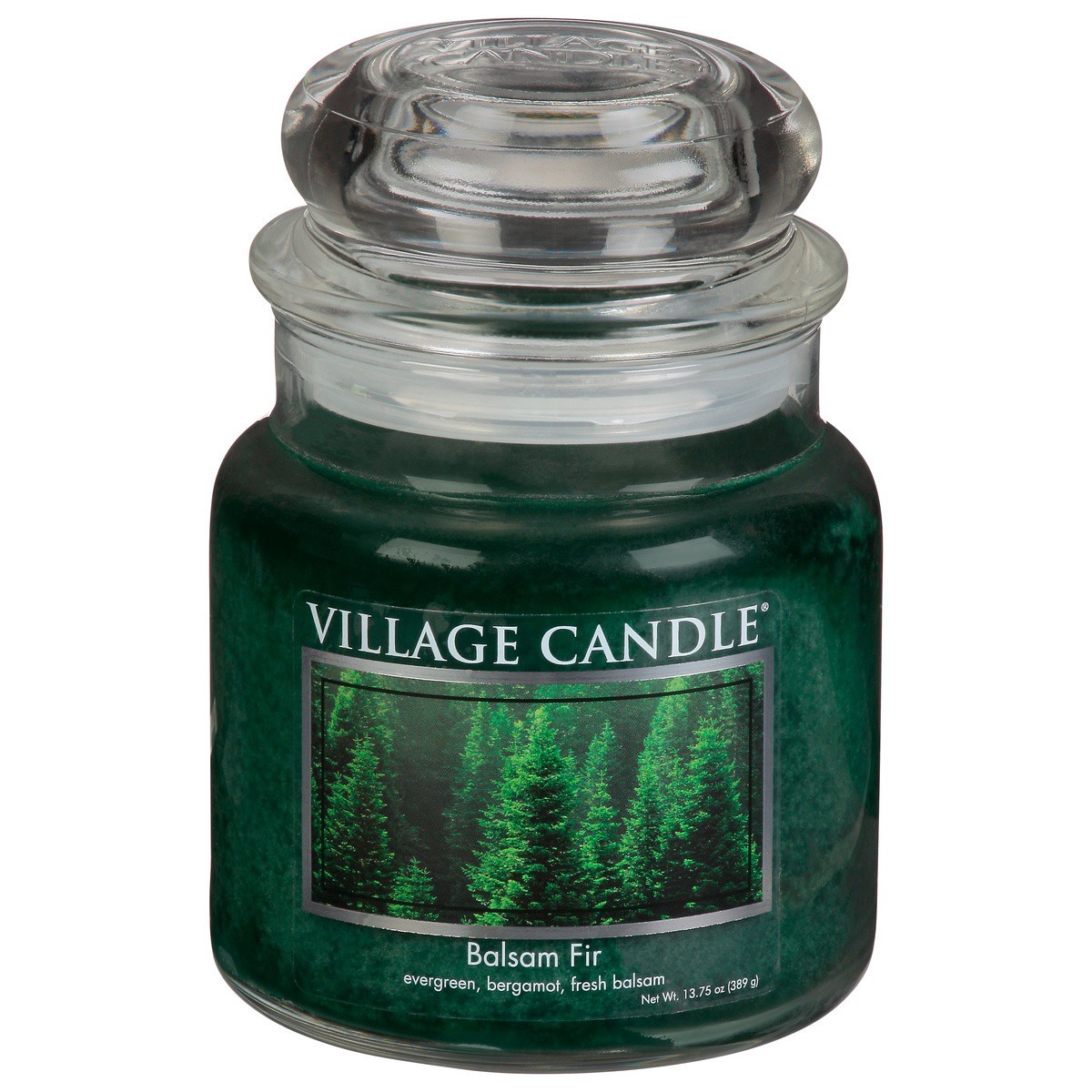 slide 1 of 9, Village Candle Jar Candle Balsam Fir, 1 ct