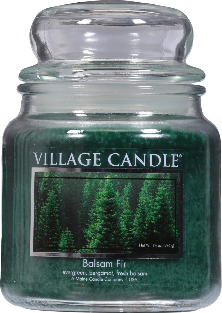 slide 4 of 9, Village Candle Jar Candle Balsam Fir, 1 ct