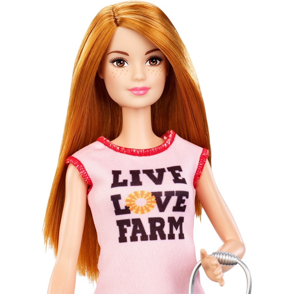 barbie you can be anything chicken farmer