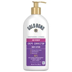 Gold Bond Age Renew Crepe Corrector Body Lotion 14 oz