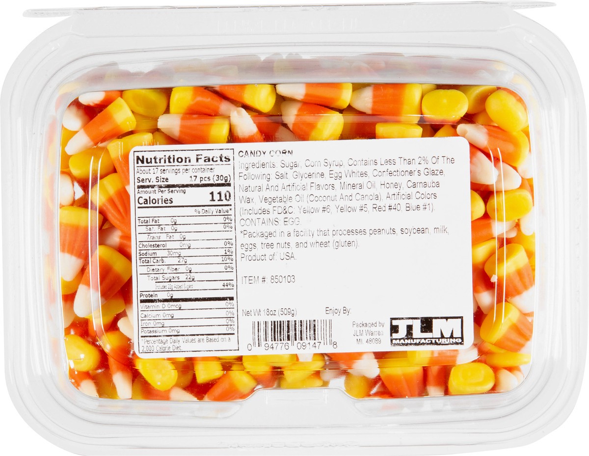 slide 6 of 12, JLM Manufacturing Candy Corn 18 oz, 18 oz