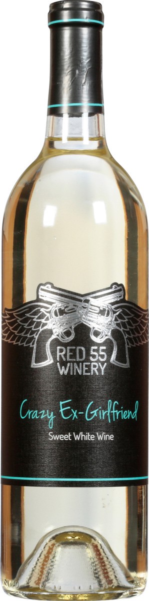 slide 4 of 11, Red 55 Winery Crazy Ex-Girlfriend Sweet White Wine 750 ml, 750 ml