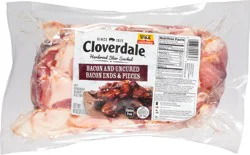 Cloverdale Uncured Ends & Pieces Bacon 48 oz