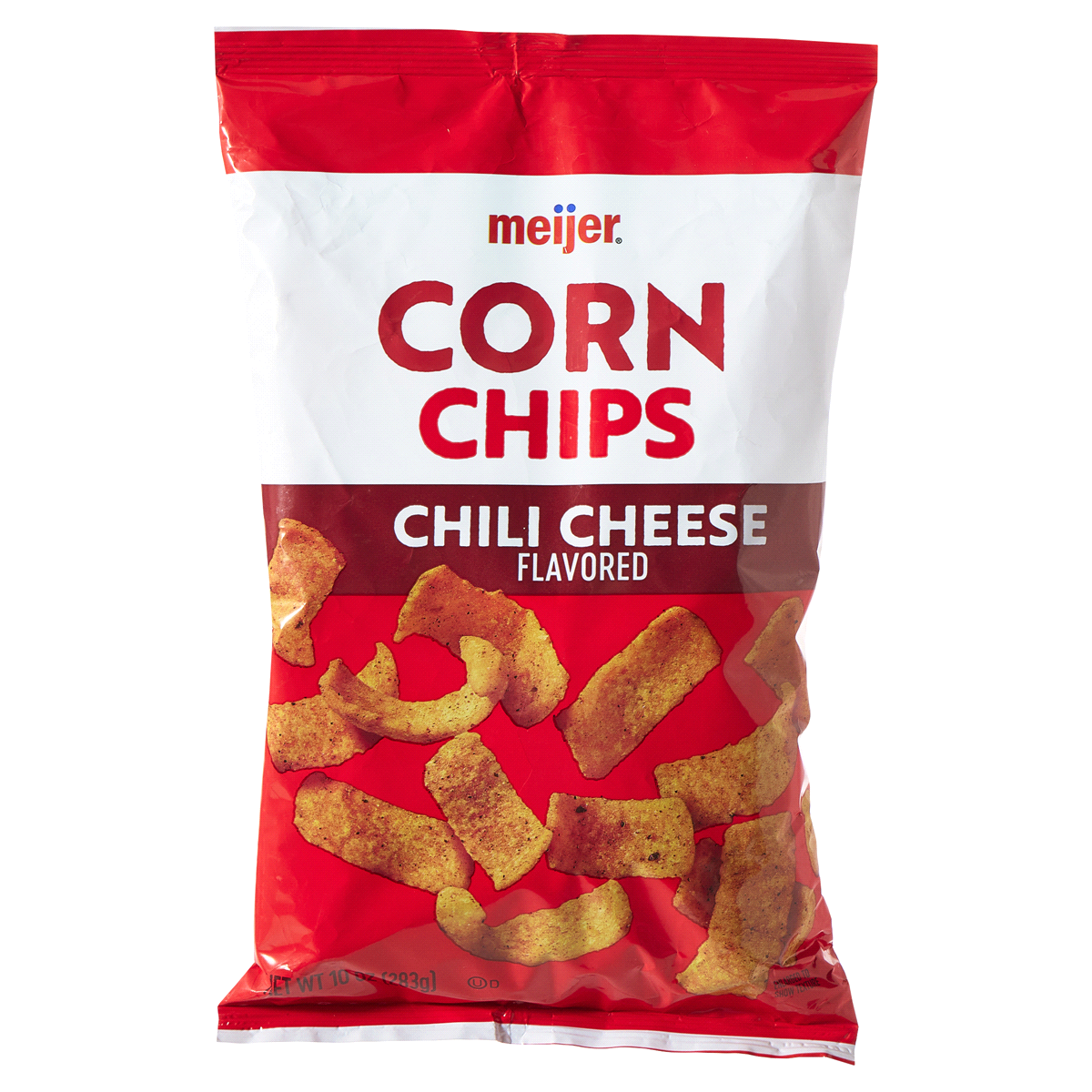 slide 1 of 2, Meijer Chili Cheese Corn Chips, 10 oz