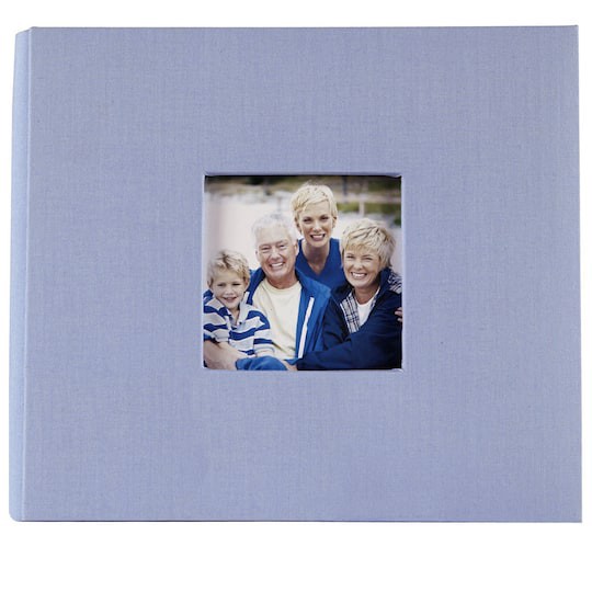 slide 1 of 4, 8" X 8" Cloth Scrapbook Album By Recollections, 8 in x 8 in