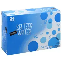 Signature Select Seltzer Water 24 ea