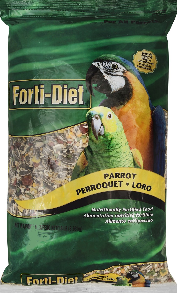 slide 3 of 5, Forti-Diet Parrot Food 8 lb, 8 lb