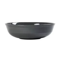 Dash of That Grace Low Serve Bowl - Graphite