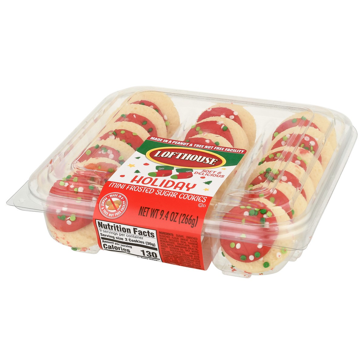 slide 11 of 14, Lofthouse Frosted Mini Holiday Sugar Cookies 9.4 oz, 9.4 oz