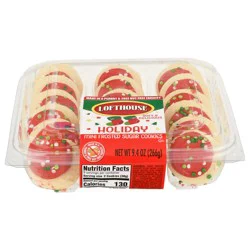 Lofthouse Frosted Mini Holiday Sugar Cookies 9.4 oz