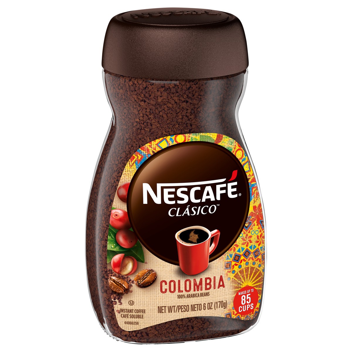 slide 8 of 12, Nescafé Clasico 100% Arabica Instant Colombia Coffee 6 oz, 6 oz