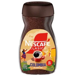 Nescafé Clasico 100% Arabica Instant Colombia Coffee 6 oz