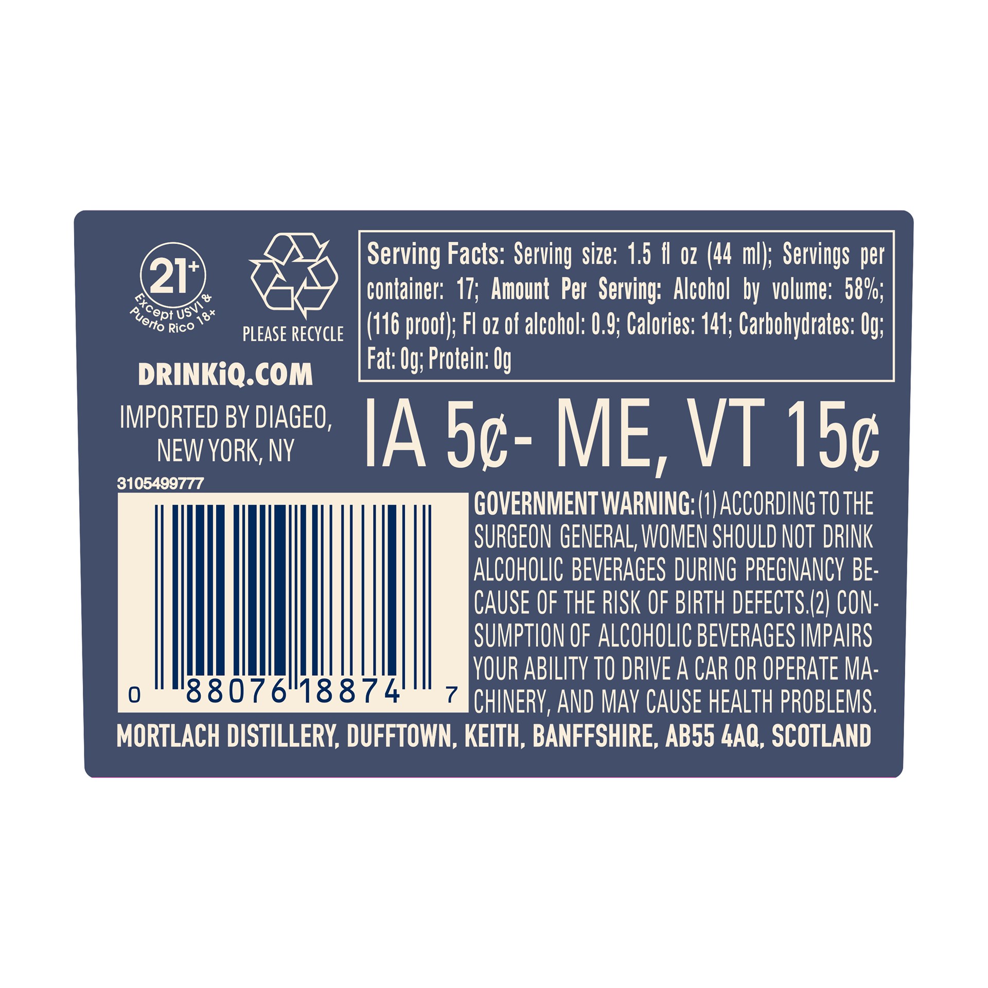 slide 6 of 6, Mortlach The Katana's Edge Single Malt Scotch Whisky, 750 mL, 750 mL